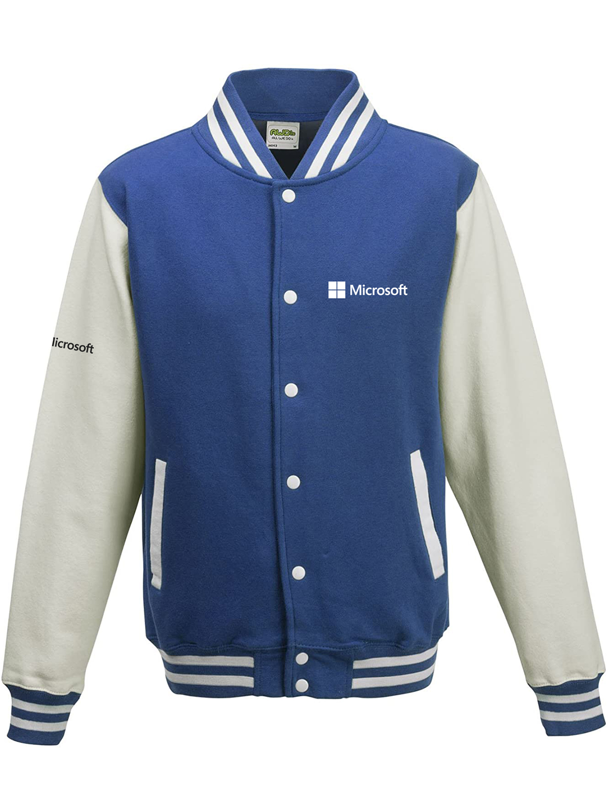 Microsoft Mens Style Varsity Jacket