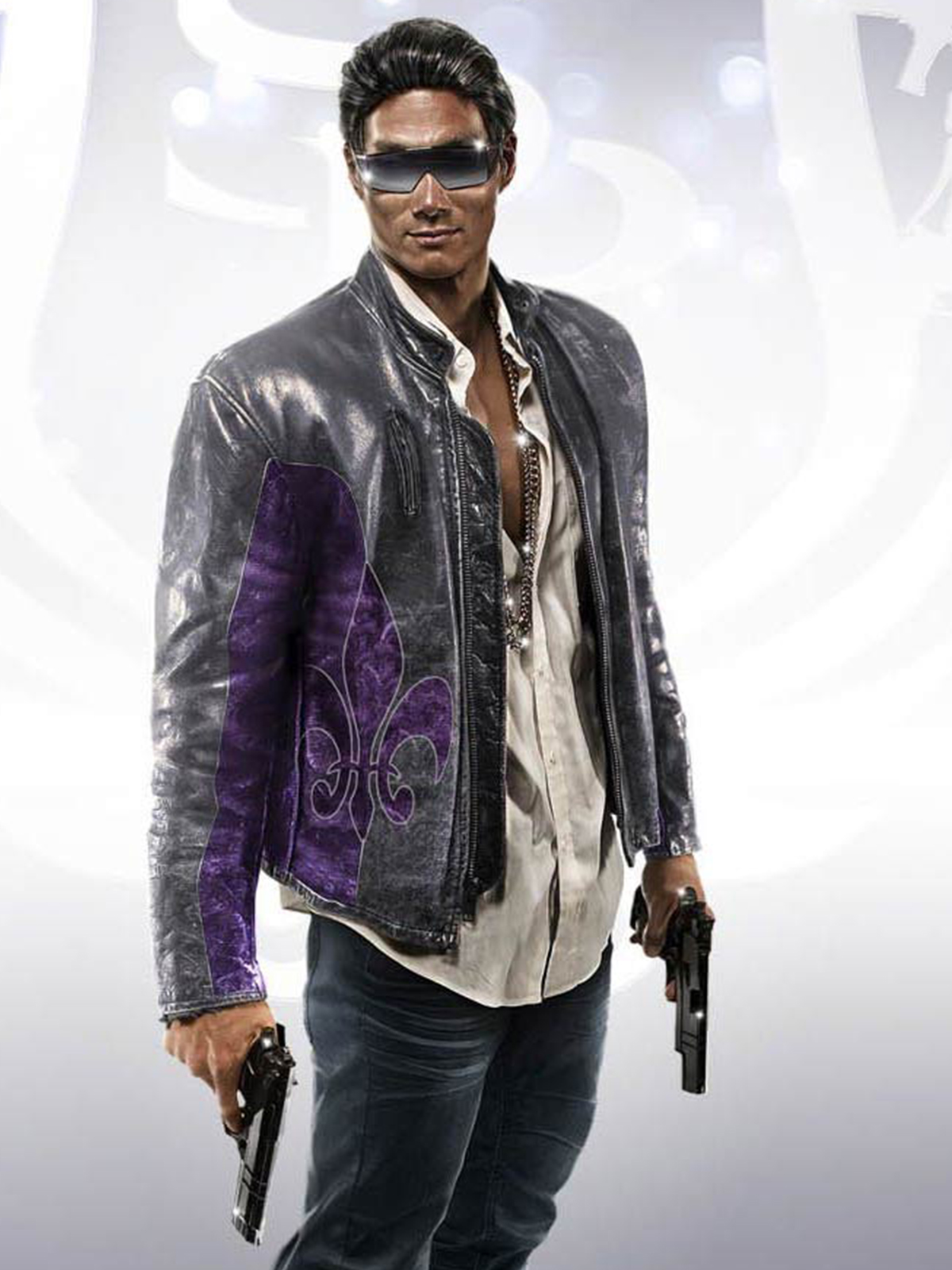 Saints Row Johnny Gat Leather Jacket