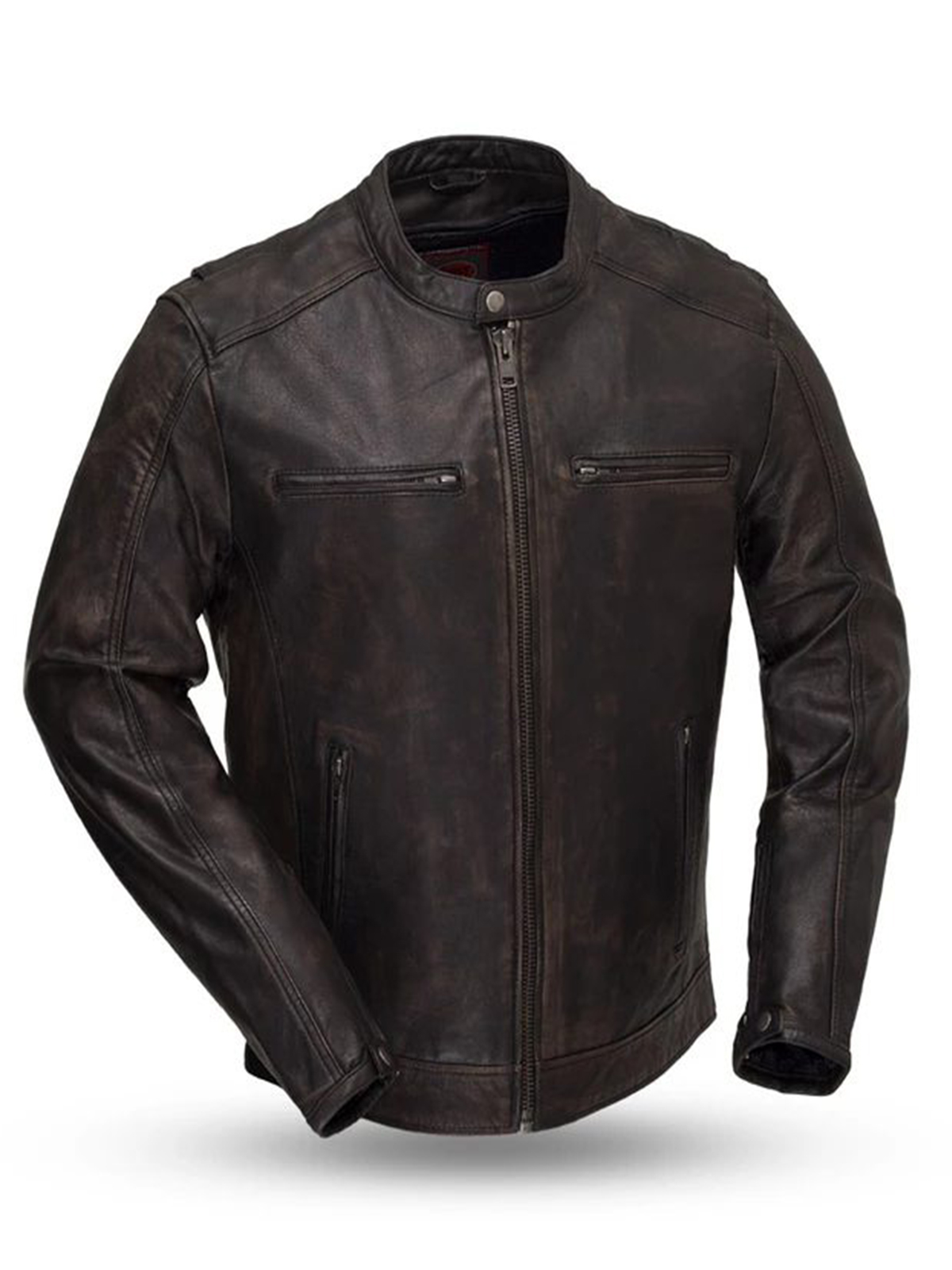 Men’s Hipster Motorcycle Leather Jacket