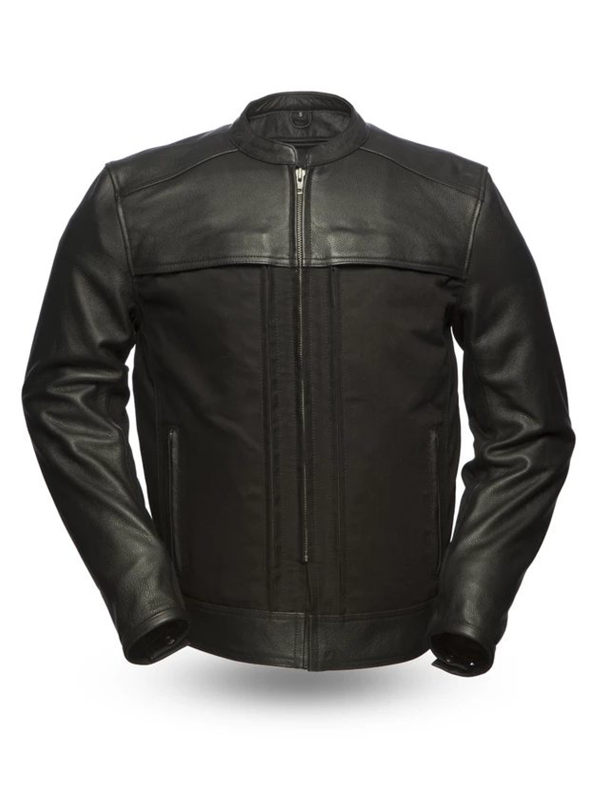 Men’s Invader Black Motorcycle Jacket