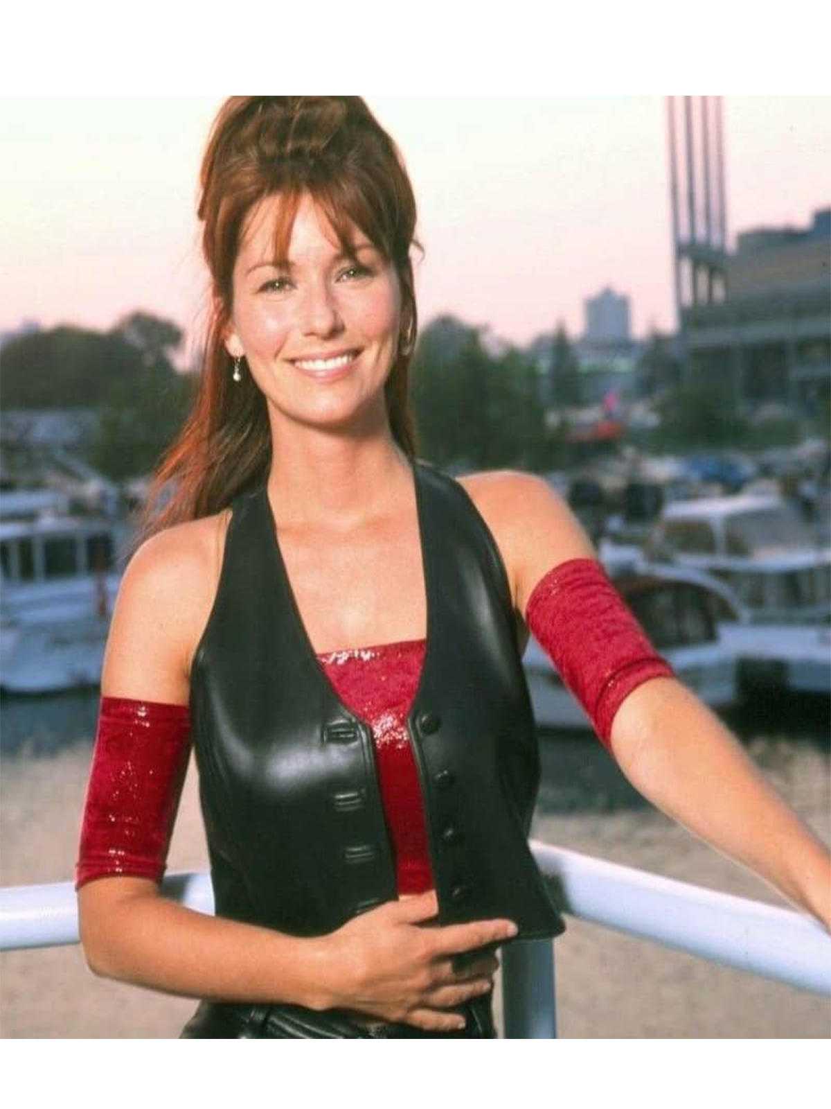 Singer Shania Twain Vest