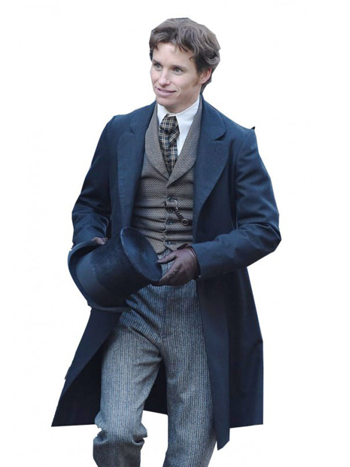 The Aeronauts Eddie Redmayne Blue Coat