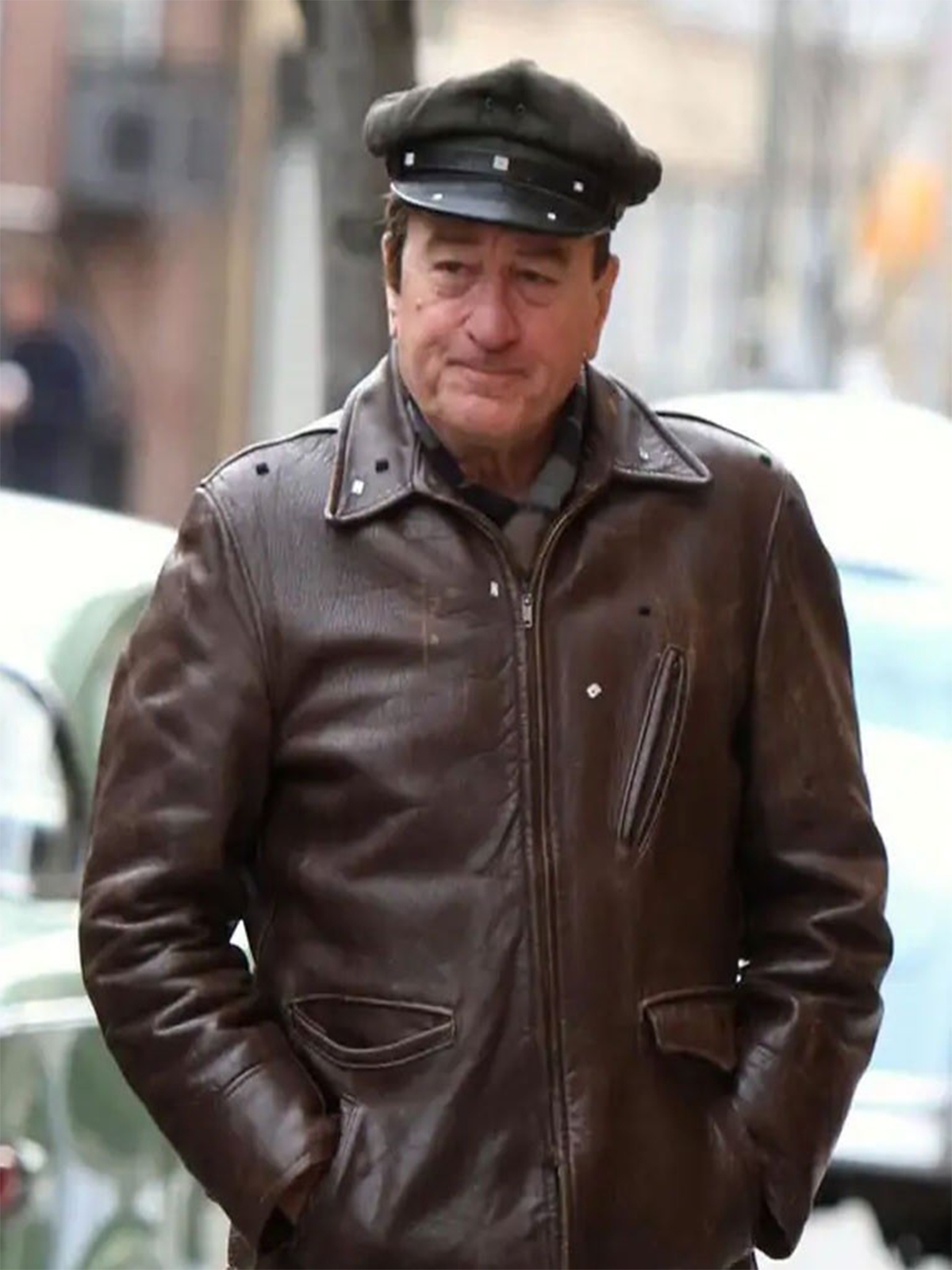 The Irishman Frank Sheeran Leather Jacket