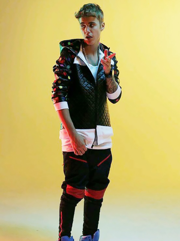 Justin Bieber Lolly Black Jacket