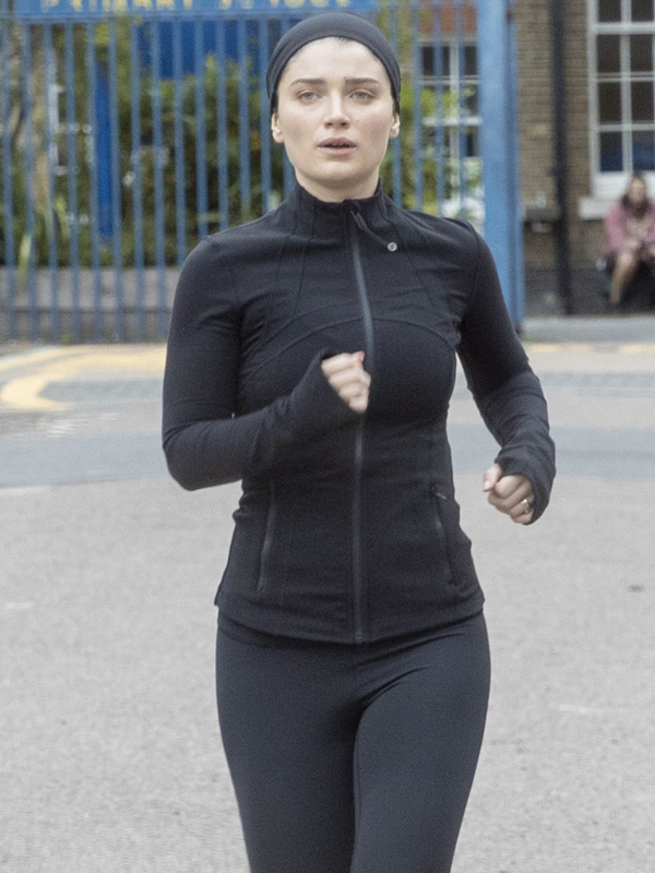 Eve-Hewson-Tv-Series-Behind-Her-Eyes-Adele-Black-Zipper-Jacket