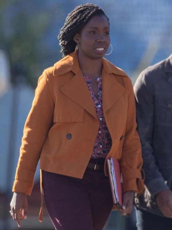 Sarah-Wilson-The-Falcon-The-Winter-Soldier-Adepero-Oduye-Orange-Jacket