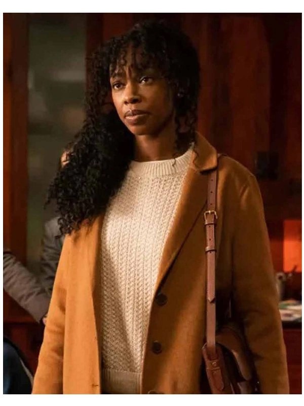 The-Equalizer-Aliya-Ekuban-Brown-Trench-Coat