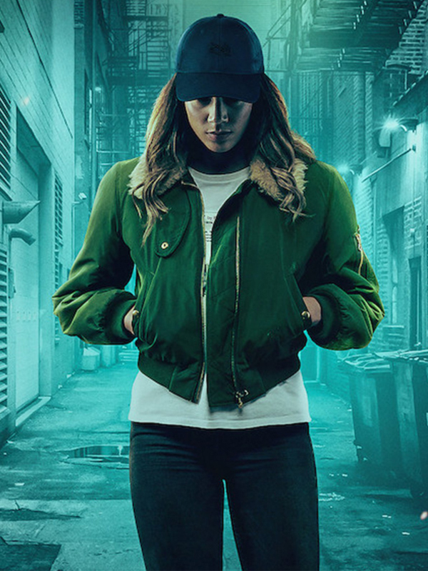 The-Stranger-Hannah-John-Kamen-Cropped-Jacket