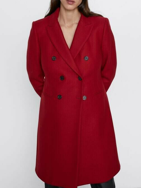 Lizzie-Saltzman-Legacies-Jenny-Boyd-Red-Long-Wool-Coat