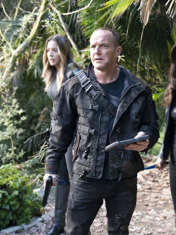 Clark-Gregg-Agents-of-Shield-Phil-Coulson-Black-Suede-Leather-Jacket