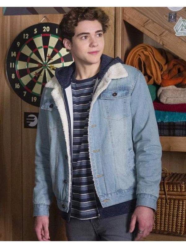 High-School-Musical-Joshua-Bassett-Blue-Denim-Jacket