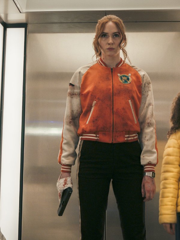 Karen-Gillan-Gunpowder-Milkshake-Bomber-Jacket