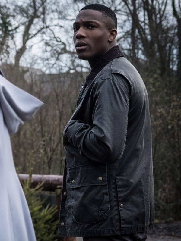 Tosin-Cole-Doctor-Who-Ryan-Sinclair-Grey-Cotton-Jacket