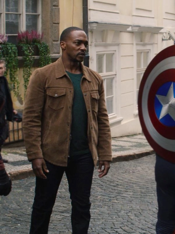 Anthony-Mackie-The-Falcon-the-Winter-Soldier-Sam-Wilson-Brown-Suede-Jacket