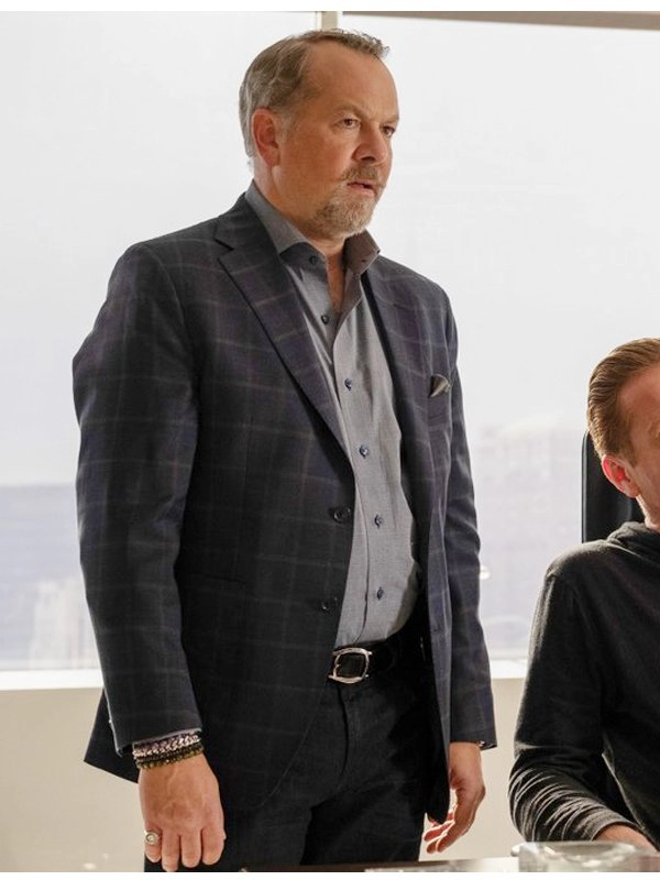 Billions-David-Costabile-Plaid-Blazer