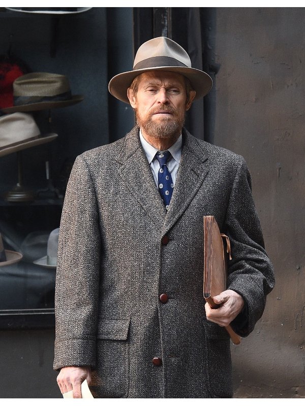 Motherless-Brooklyn-Willem-Dafoe-Grey-Long-Coat