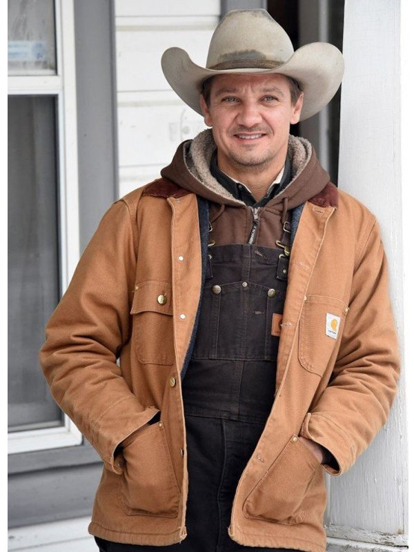 Wind-River-Jeremy-Renner-Cotton-Brown-Jacket