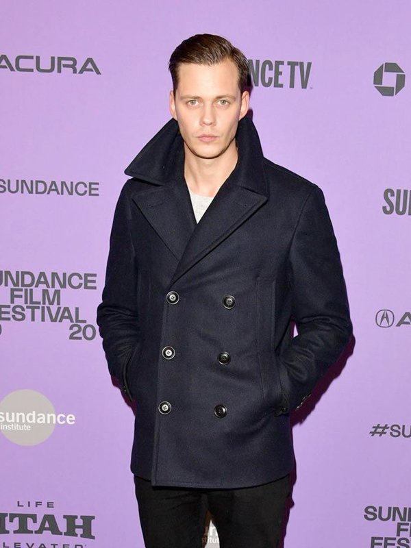 2020-Sundance-Film-Festival-Nine-Days-Bill-Skarsgard-Peacoat