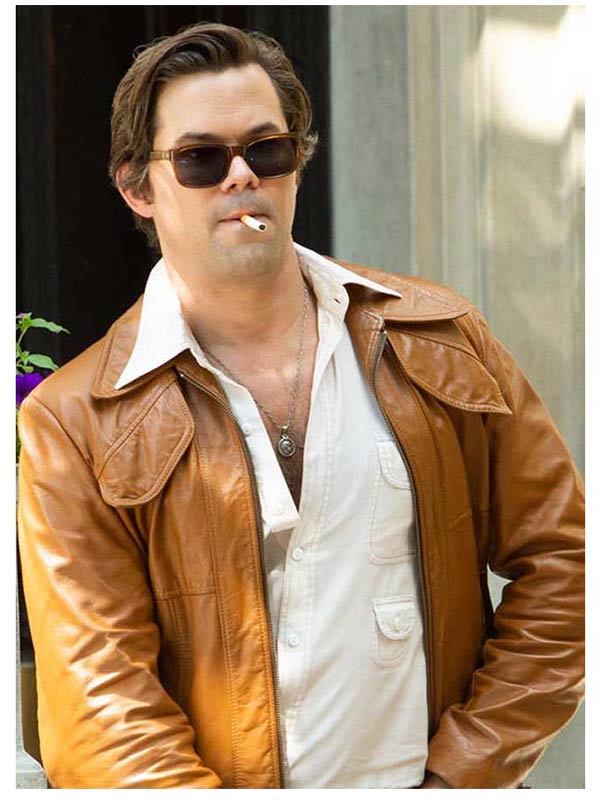 Andrew-Rannells-The-Boys-In-The-Band-Leather-Brown-Jacket