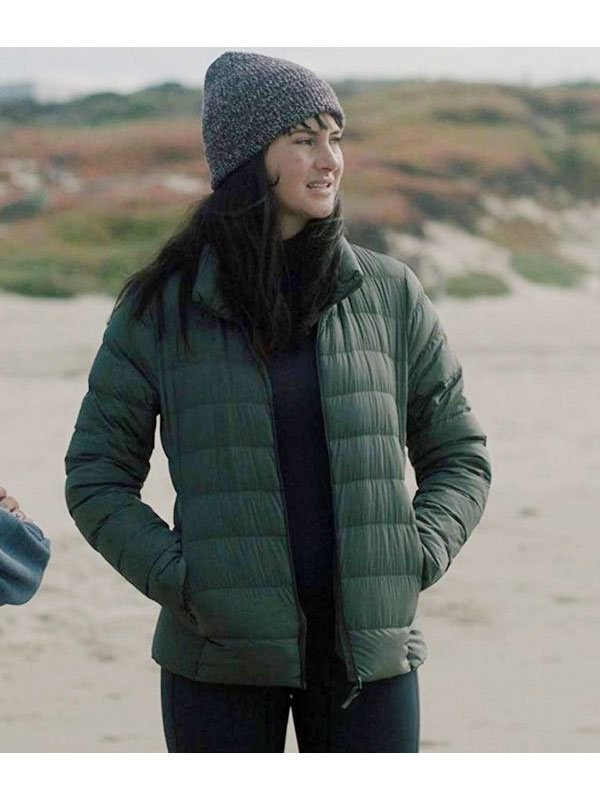 Big-Little-Lies-Jane-Chapman-Green-Puffer-Jacket