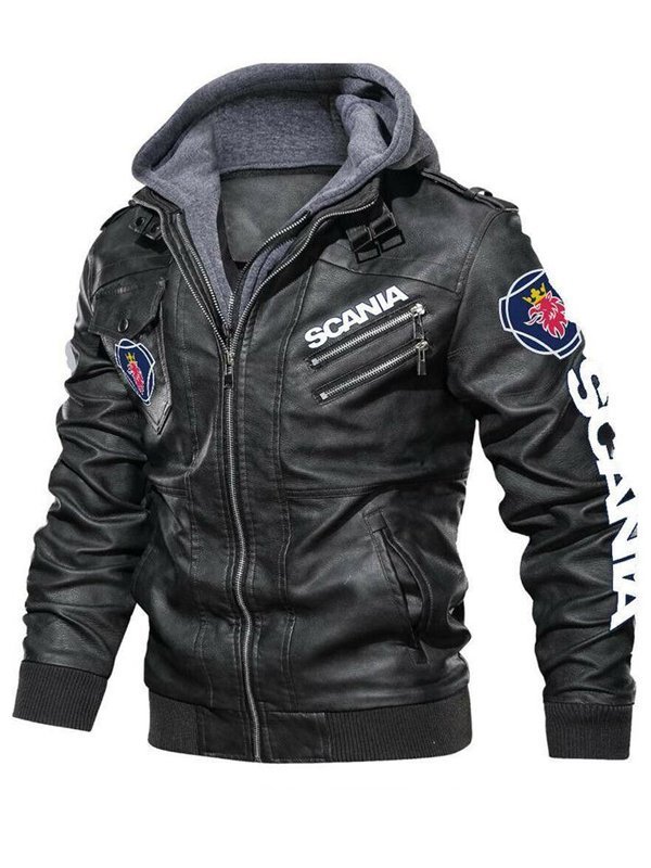 Black-Hooded-Halloween-Leather-Jacket-For-Men