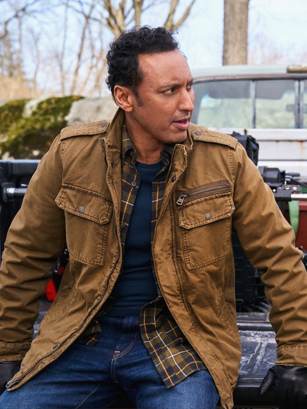 Evil-Aasif-Mandvi-Brown-Jacket