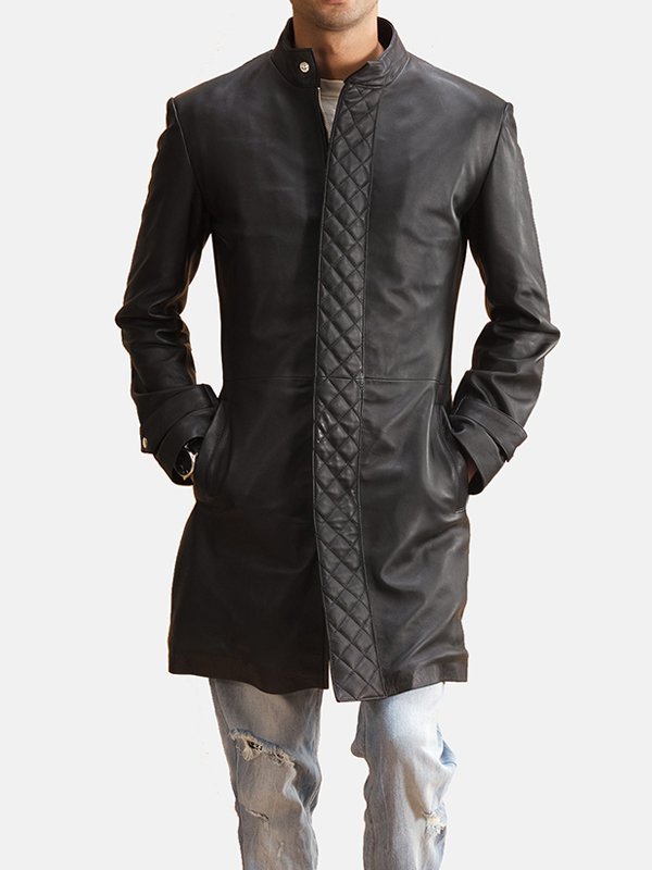 Mens-Diamond-Quilted-Black-Leather-Coat