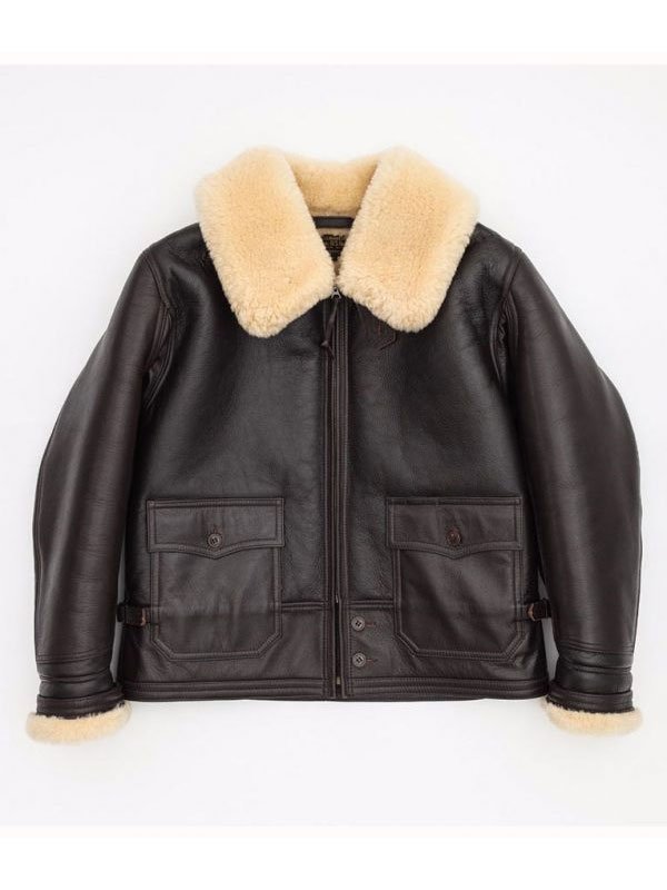 Navy-M-445A-Flight-Leather-Shearling-Jacket