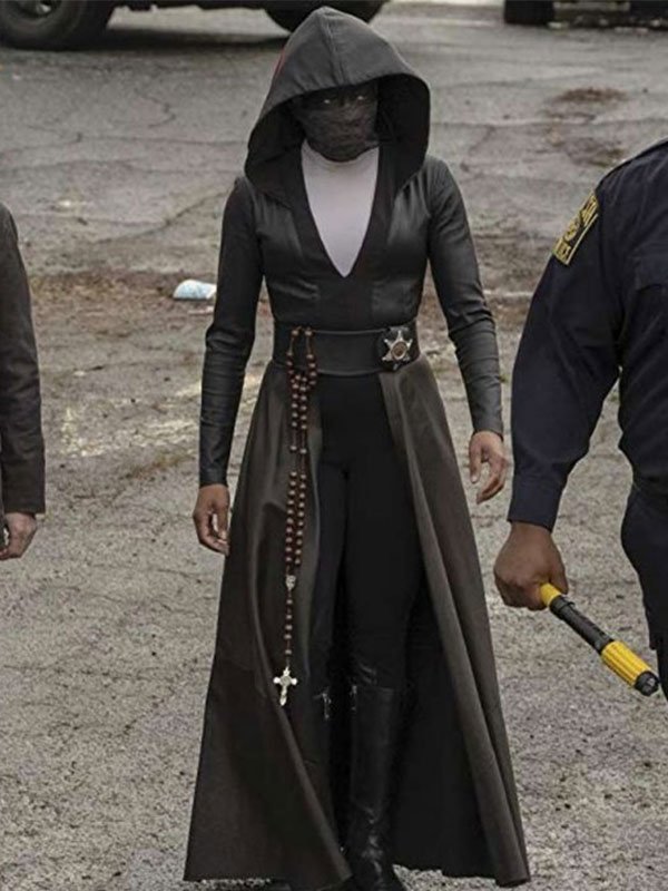 Watchmen-Angela-Abar-Black-Hooded-Coat