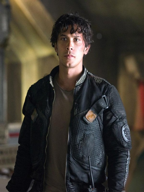 Bellamy-Blake-The-100-Black-Cotton-Jacket