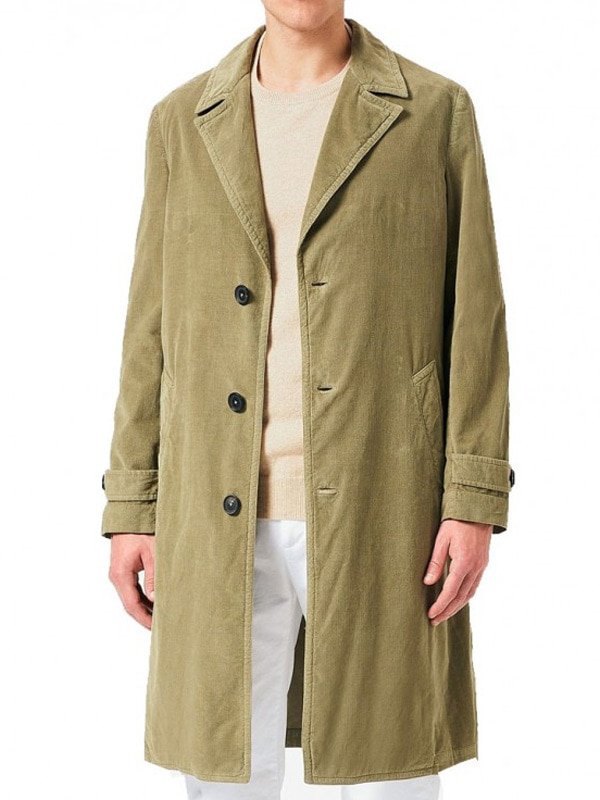 Daniel-Craig-No-Time-To-Die-Green-Corduroy-Coat