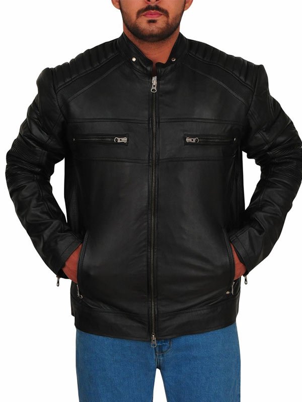 Riverdale-Chuck-Clayton-Cafe-Racer-Leather-Jacket