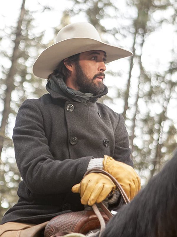 Ryan-Bingham-Yellowstone-Black-Peacoat