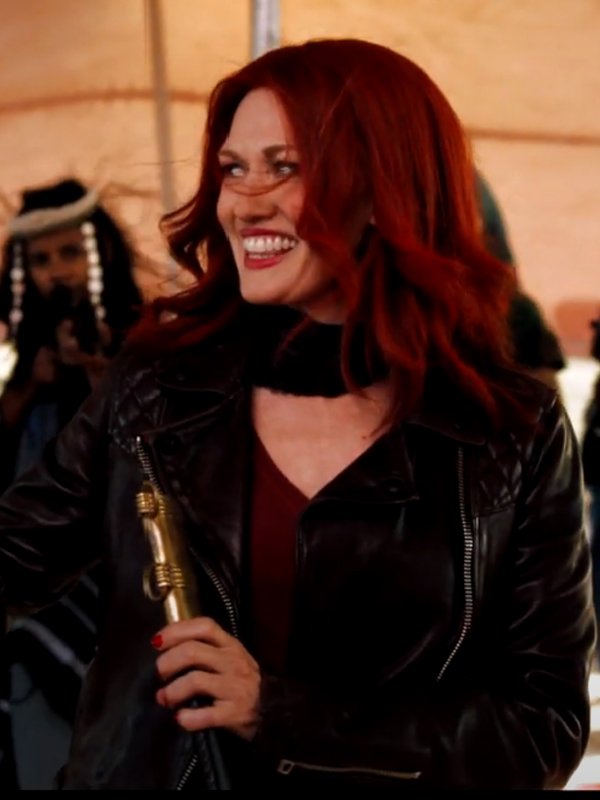 Tv-Series-Good-Omens-Mireille-Enos-War-Biker-Leather-Jacket